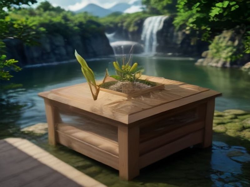 妹调教日记编辑部工作台全景，绿植环绕的整洁办公桌上摆放着多屏显示器，屏幕上展示内容数据看板与编辑排版界面，阳光透过百叶窗洒落，营造出专注而温暖的工作氛围